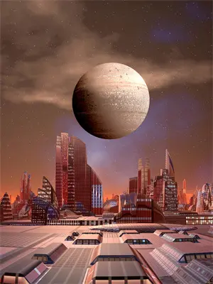 画布上的星芒与他的星星