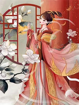 长安嘘深红时辰
