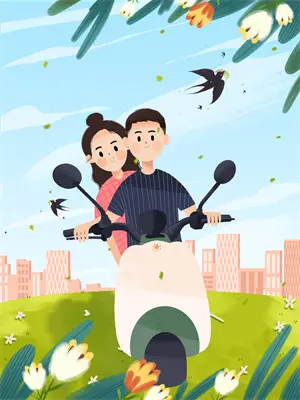 向暖而行的前一句