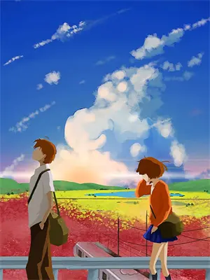 蝴蝶陷于夏日鲸鱼溺于深海